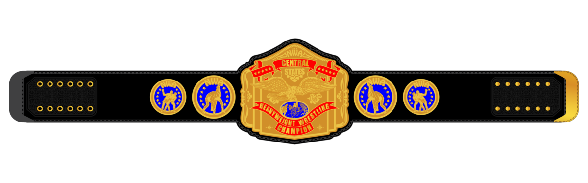 NWA Central State Championship Belt Design