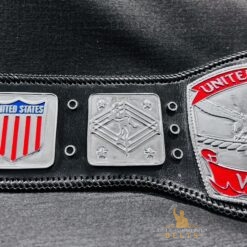 Iconic NWA US Heavyweight Championship Belt Side Plates