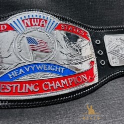 Genuine Leather Strap on NWA US Heavyweight Championship Belt