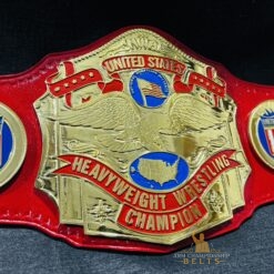 Close-Up of NWA United States Championship Belt Etching