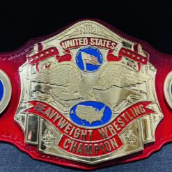 NWA United States Championship Belt Worn by Wrestling Legend