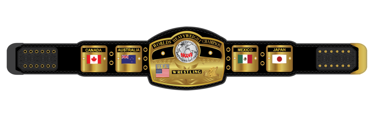 NWA Domed Globe Championship Belt Design