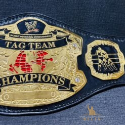 genuine white leather strap of the WWE RAW Ruthless Aggression World Tag Team Championship Belt