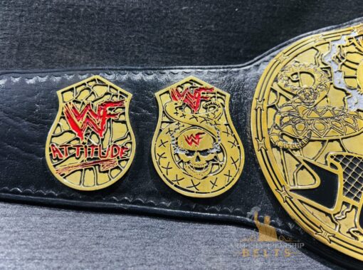 Left Side Plate of the Smoking Skull Championship Belt