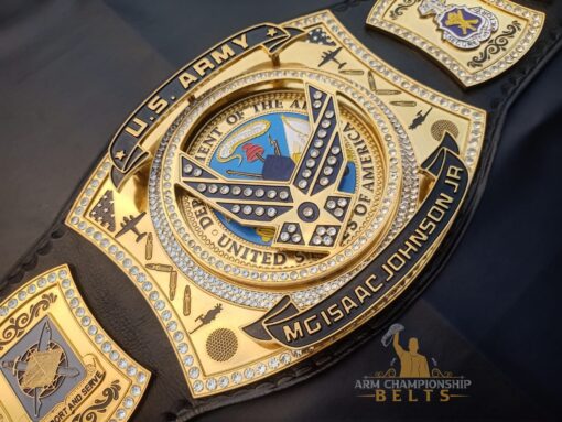 Custom US Army Championship Belt