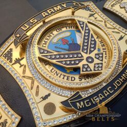 military championship belts