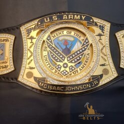 Customizable US Army Championship Belt