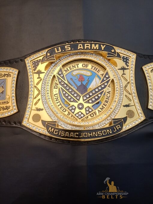 Customizable US Army Championship Belt