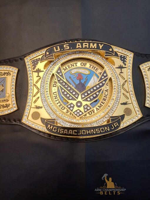 Customizable US Army Championship Belt