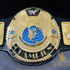 Genuine Leather Strap of WWF Big Eagle Championship Replica Belt