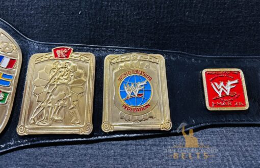 WWF European Championship Belt side plates