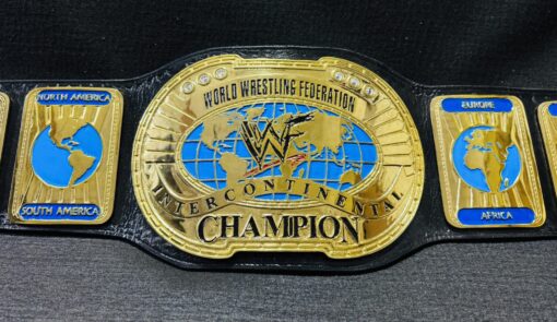 WWF Oval Intercontinental Championship Replica Belt