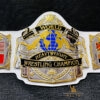 Front view of the WWF Andre Heavyweight 87 Championship Belt, a historic wrestling replica