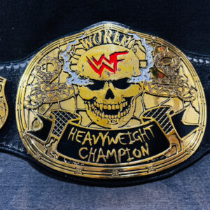 Smoking Skull Championship Belt - HD Engraved