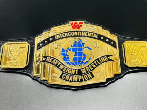 RED Logo Intercontinental Replica Wrestling Championship Belt