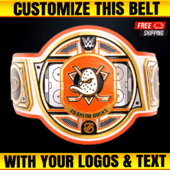 Custom Anaheim Ducks WWE Legacy Title Belt