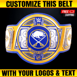 Custom Buffalo Sabres WWE Legacy Title Belt