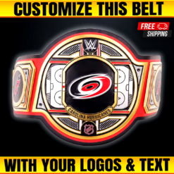 Carolina Hurricanes WWE Legacy Title Belt, Custom NHL Belts