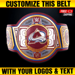 Custom Colorado Avalanche WWE Legacy Title Belt