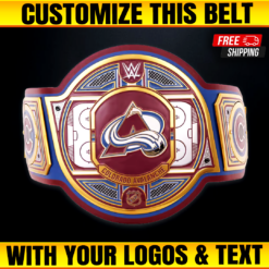 Colorado Avalanche WWE Legacy Title Belt, Custom NHL Belts