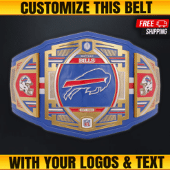 Buffalo Bills WWE Legacy Title Belt - Premium Craftsmanship & Customizable Design