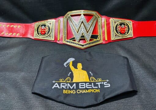 Create your own WWE Championship belt with custom designs, logos, and text. A true collectible for WWE fans.