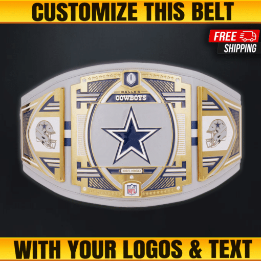 Custom Dallas Cowboys Championship Belt