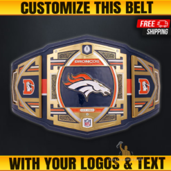 Denver Broncos WWE Legacy Title Belt