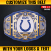 Custom Indianapolis Colts Championship Belt