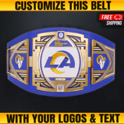 Los Angeles Rams Custom WWE Legacy Title Belt