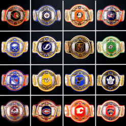 Custom NHL Championship Belts for Fantasy Football Fans