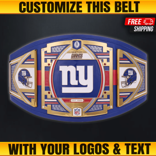 New York Giants Championship Belt 1