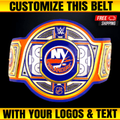 Custom New York Islanders WWE Legacy Title Belt