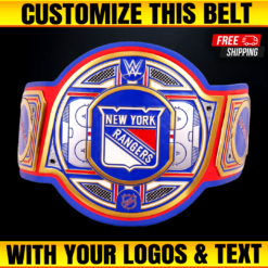 New York Rangers WWE Legacy Title Belt, Custom NHL Championship Belts