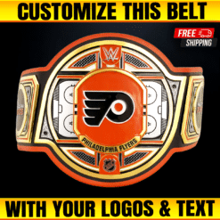 Custom Philadelphia Flyers WWE Legacy Title Belt