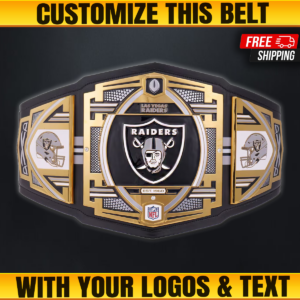 Custom Raiders Championship Belt