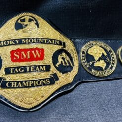 Smoky Mountain Wrestling Belt SIDE VIEW