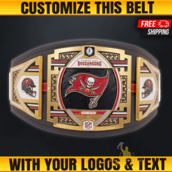 Custom Tampa Bay Buccaneers Championship Belt