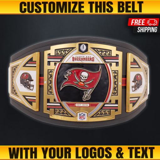 Tampa Bay Buccaneers Championship Belt custom nfl bet