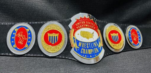 United States Heavyweight Belt Side Plates