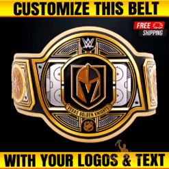 Custom Vegas Golden Knights WWE Legacy Title Belt