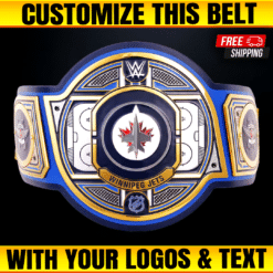 Custom Winnipeg Jets WWE Legacy Title Belt