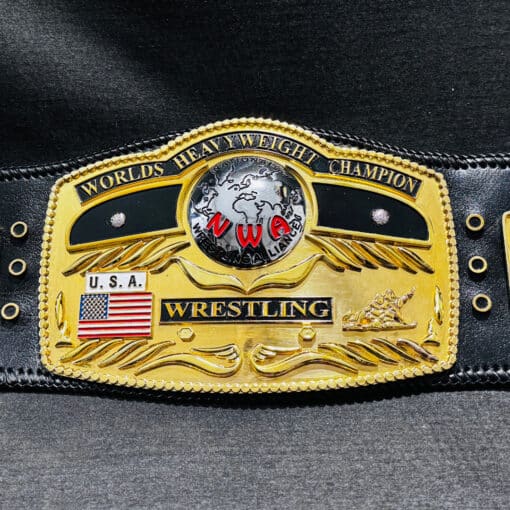 NWA Domed Globe Wrestling Championship Belt