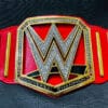 Custom WWE Universal Championship Belt with personalized engravings and intricate designs.