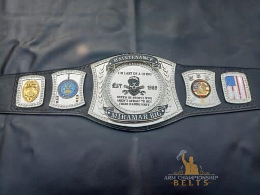 Celebrate accomplishments with the Maintenance Spinner Championship Belt, a perfect representation of dedication and hard work in any profession.