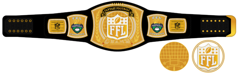 Custom Spinner FFL Championship Belt Design