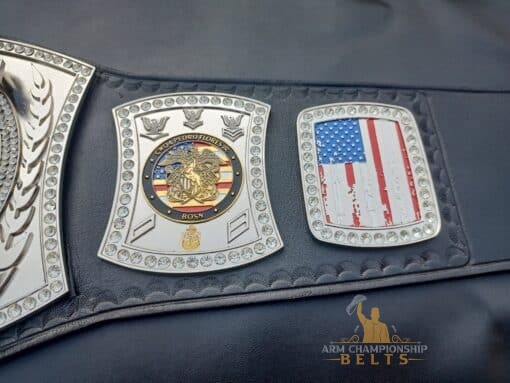 Explore the variety of custom design options available for the Maintenance Championship Belt, allowing you to create a one-of-a-kind trophy.