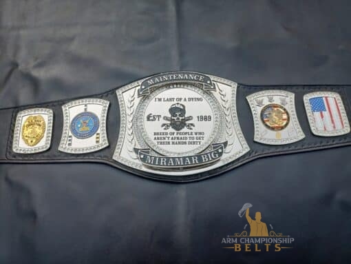 chrome plating of the Maintenance Championship Belt,