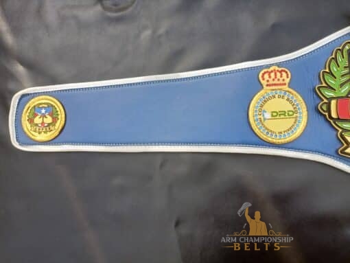 High-quality custom boxing belt designed for professional fighters and league champions.