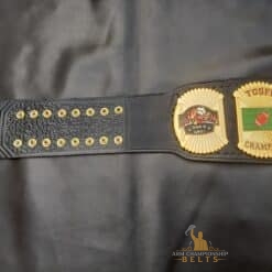 Customizable fantasy football belt with league name and player title